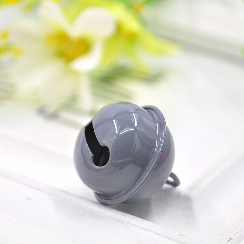 22mm糖果色金属烤漆小铃铛 宠物包包钥匙扣挂件diy配件现货批发