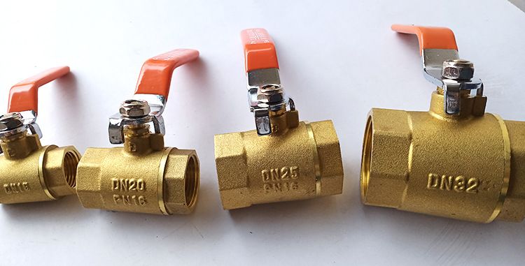 直销定制法兰螺纹黄铜ppr铜球阀 工业级双向螺旋式手动dn32铜球阀