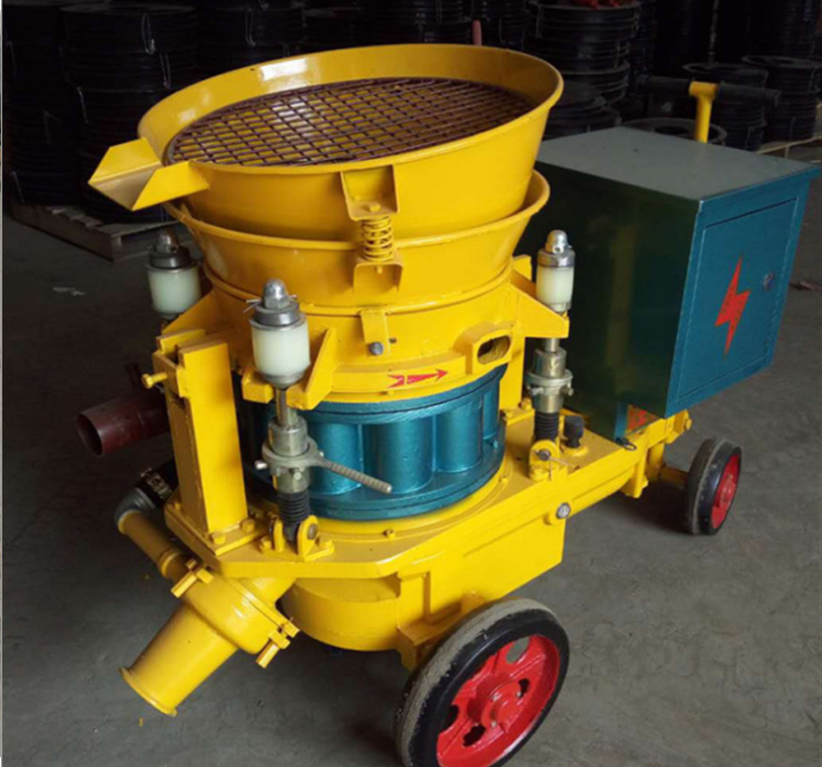 小型混凝土喷浆机隧道护坡干湿喷浆机pz-7大功率喷浆机使用说明书