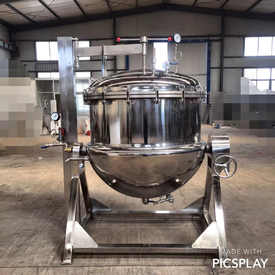 全自动附子片蒸煮机器 热销南方肉粽卤煮设备 诸城高温高压蒸煮锅