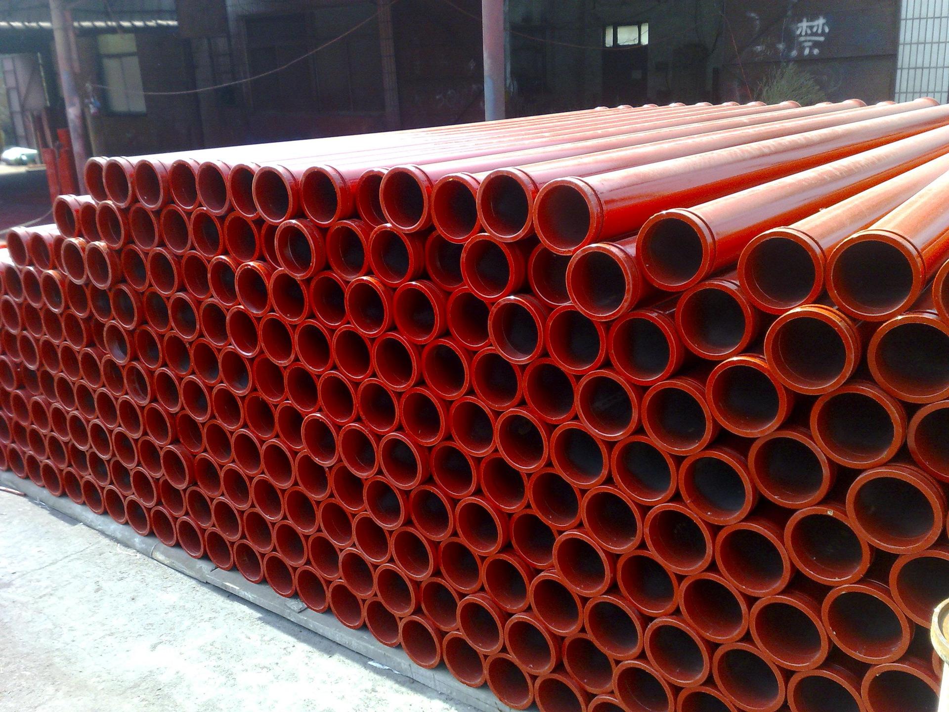 厂家直销 混凝土输送泵管 高低压直管 现货供应