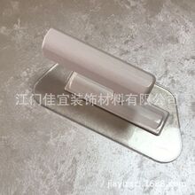 艺术漆工具多边形透明塑料批刀天鹅绒施工墙衣马来漆雅晶石打磨