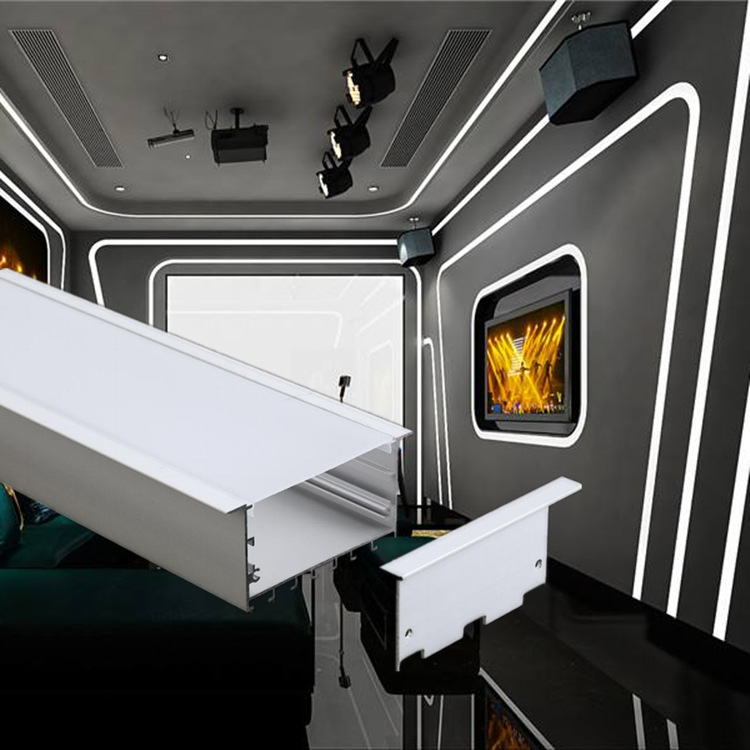 led铝条灯酒吧ktv前台个性线条硬灯带造型灯 楼梯过道走廊墙壁灯