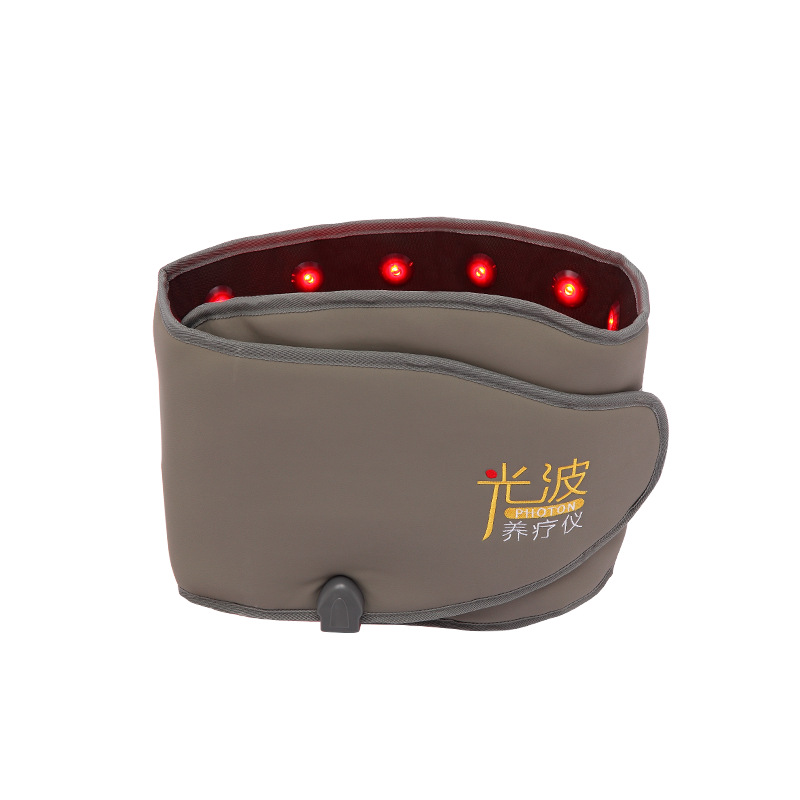 富尔乐光子光波腰带能量发热养生远红外线电加热光谱热敷腰带oem
