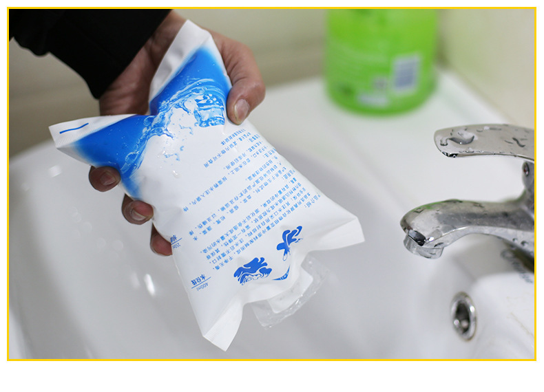 注水冰袋_注水200ml400ml保鲜冰包食品水果冷藏快递外卖箱冰包