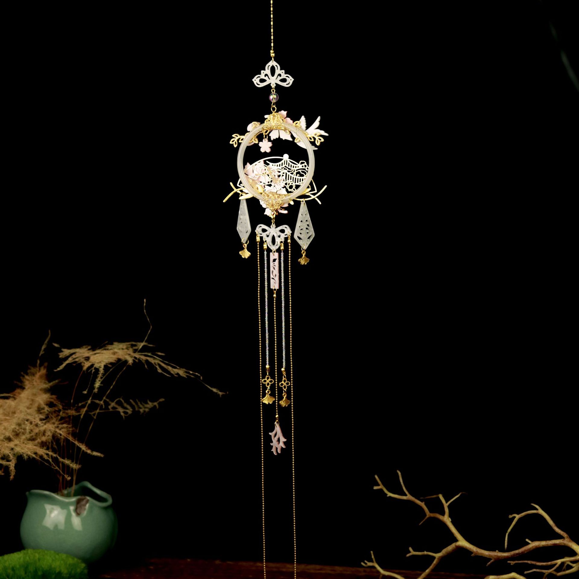 贰玥原创汉服配饰 禁步 压襟 腰饰品 长飘带古装饰品 腰佩 合集