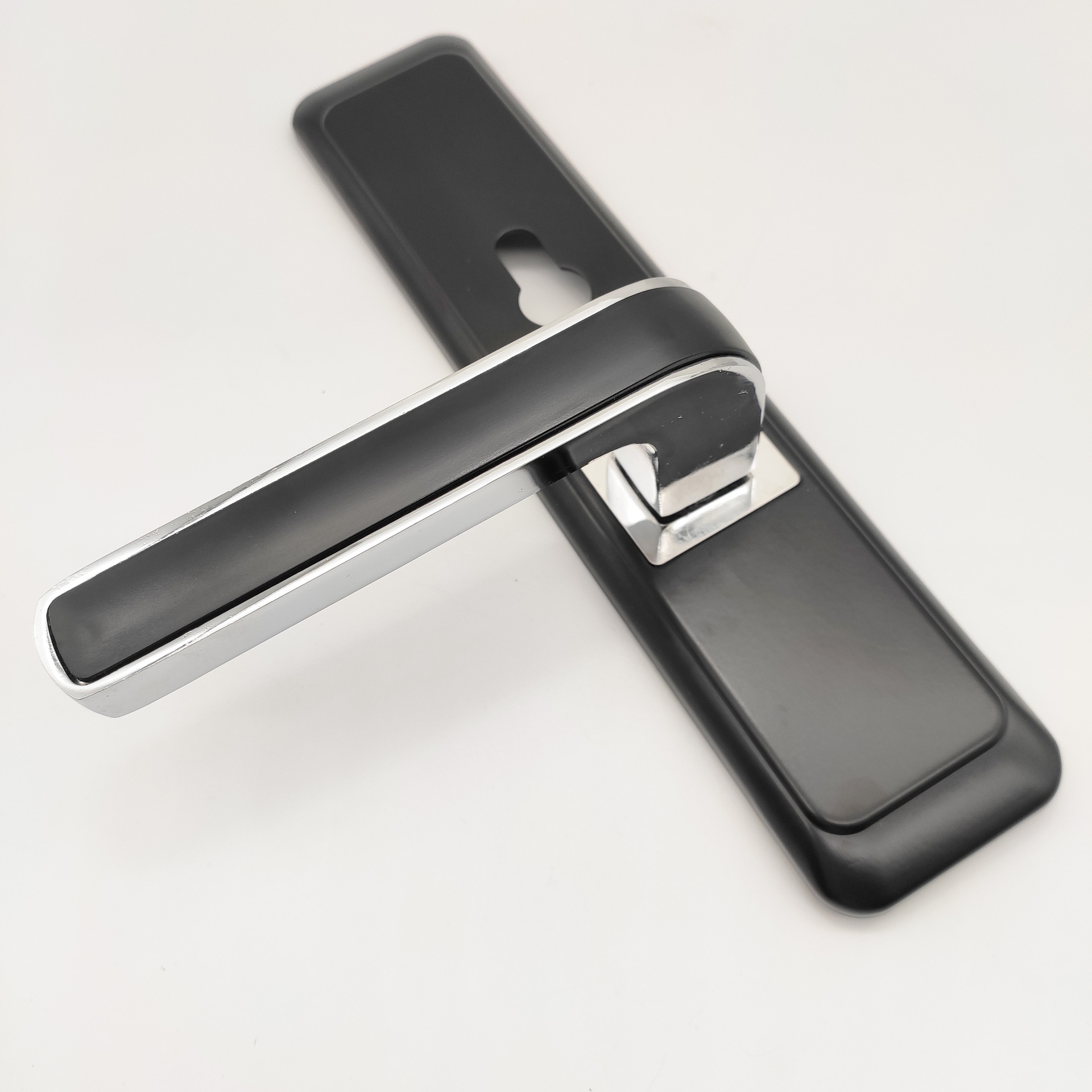 黑色室内门锁 黑色木门锁具 卧室门压把锁 厂家批发零售