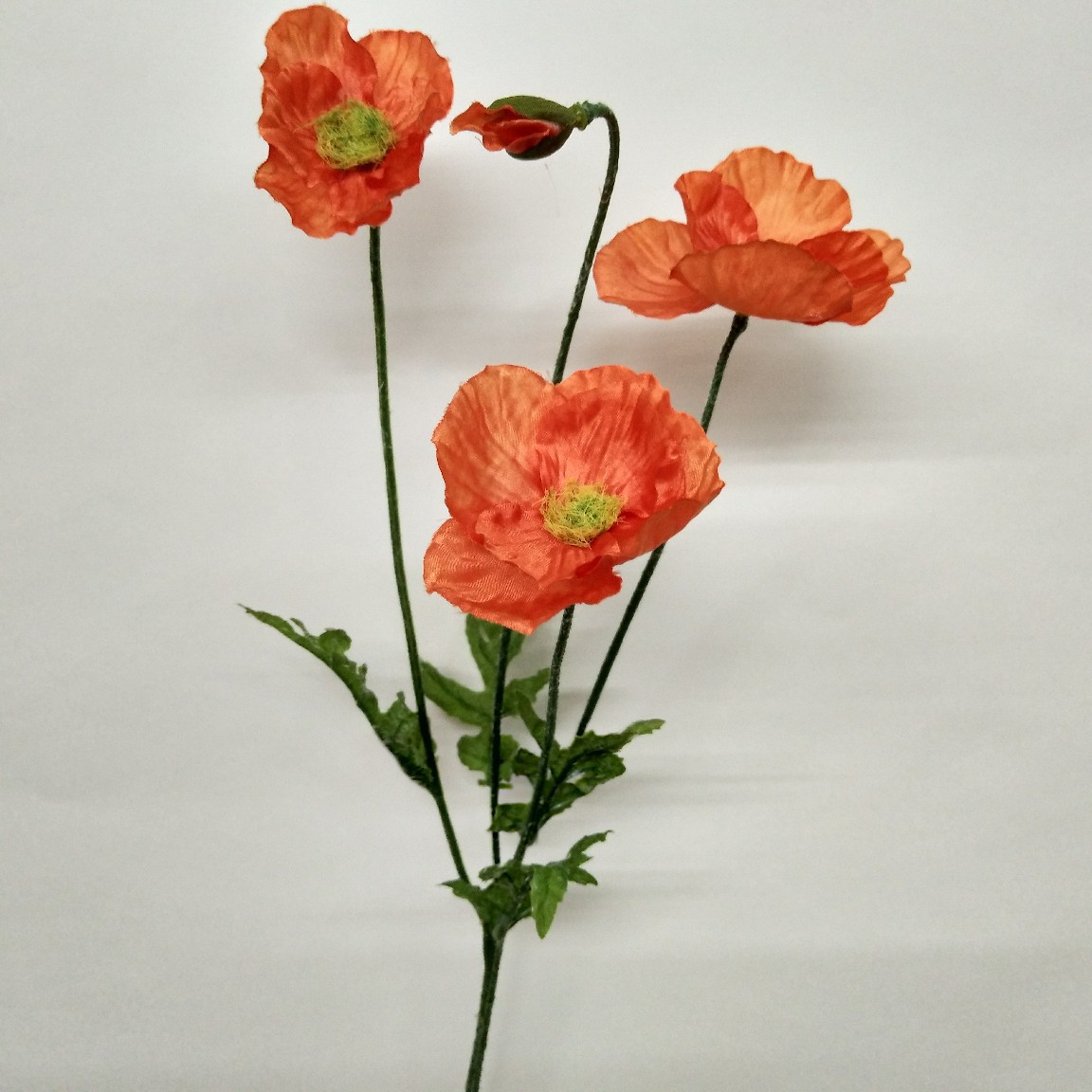 仿真 罂粟花 虞美人客厅餐桌家居样板间装饰仿真花假花绢花批发