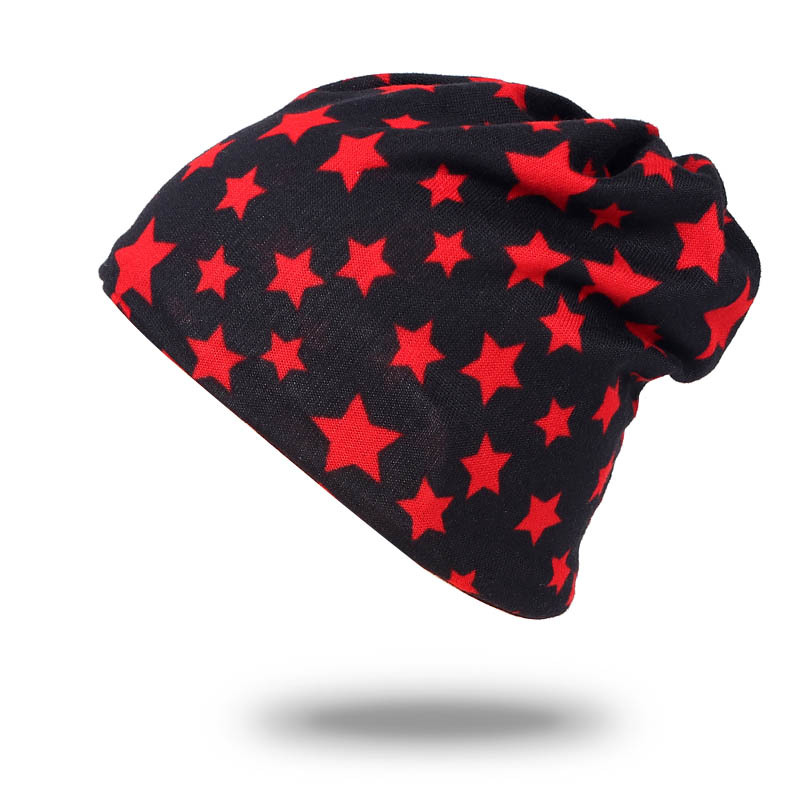 跨境外贸 双层保暖秋冬季韩版月子帽 扭扭帽堆堆帽头巾 套头帽子