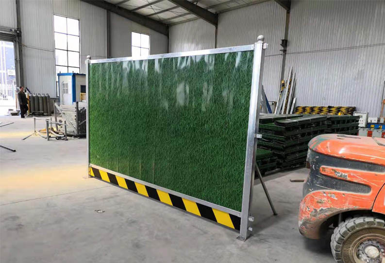 【铁皮围挡】市政工地临时安全防护围挡 泡沫夹心铁皮彩钢围挡