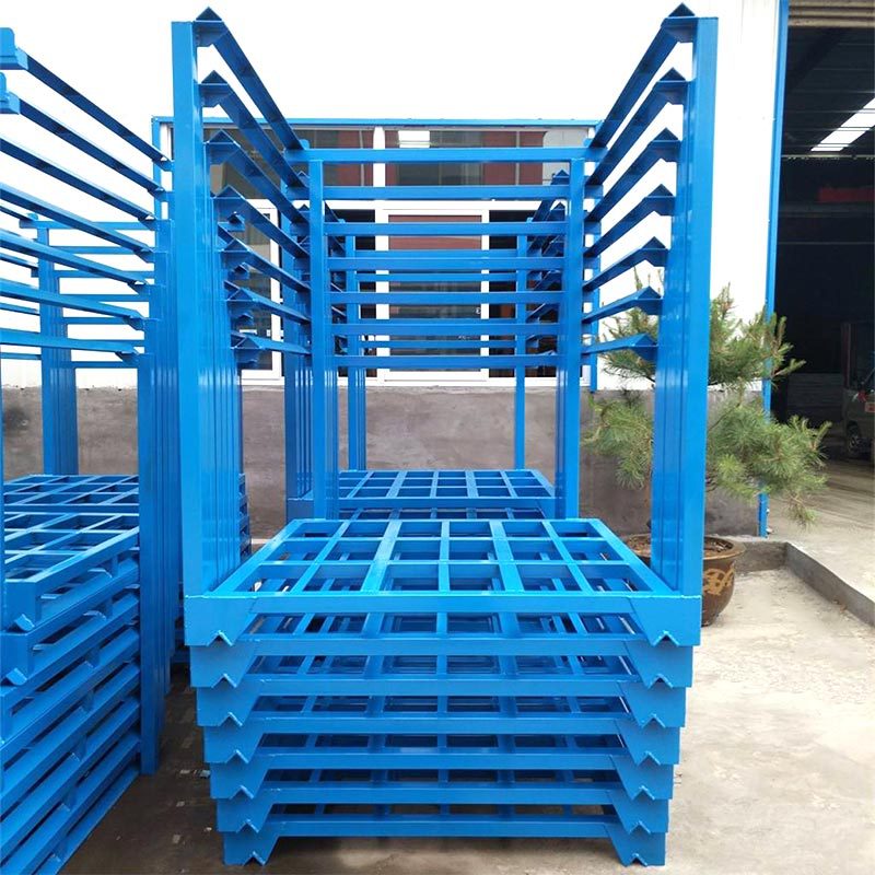 厂家供应巧固架 折叠仓储冷库堆垛架 布匹存放重型物料折叠架定制