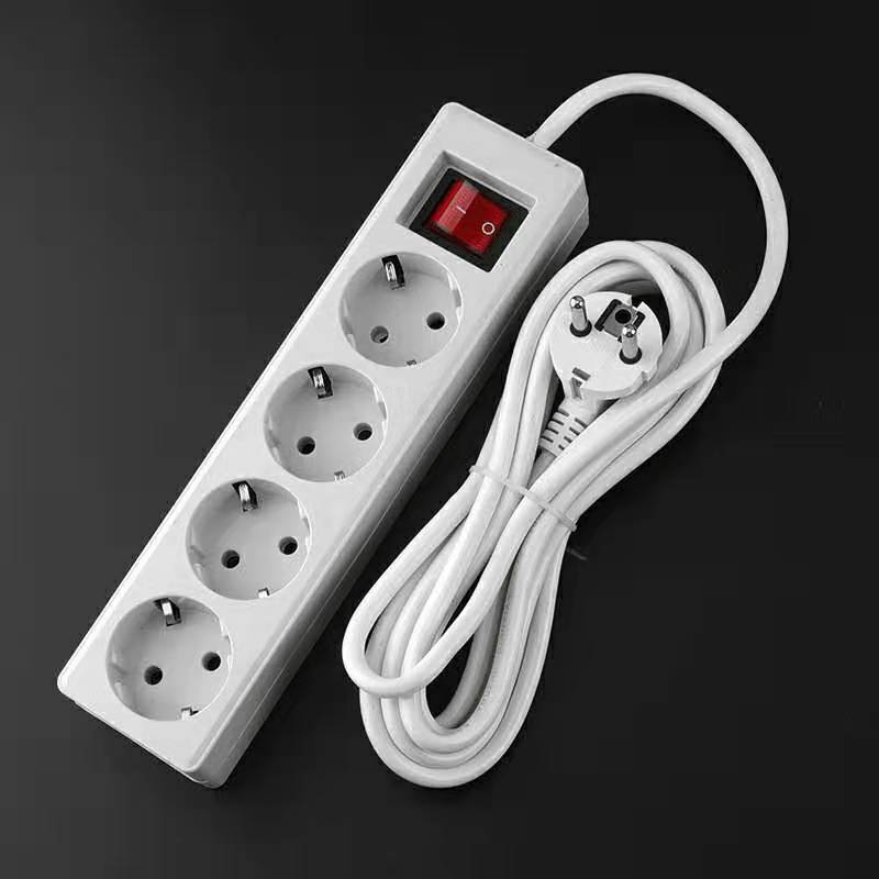 German Power Strip European Standard Power Strip German Standard Patch Board European Plug Board European Standard Power Strip South Korea/Germany