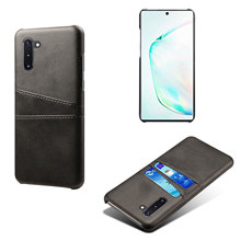 适用于三星Galaxy note10手机壳Note10插卡小牛纹皮套保护套
