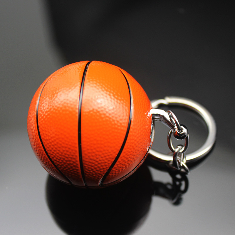 创意篮球打火机充气迷你明火打火机个性钥匙扣挂件超市地摊批发