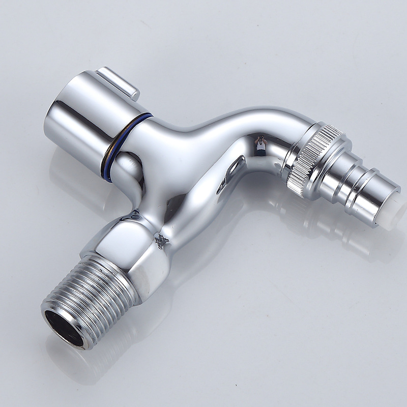 防脱落全自动止水洗衣机龙头铜4分6分专用水龙头接头水嘴家用加长