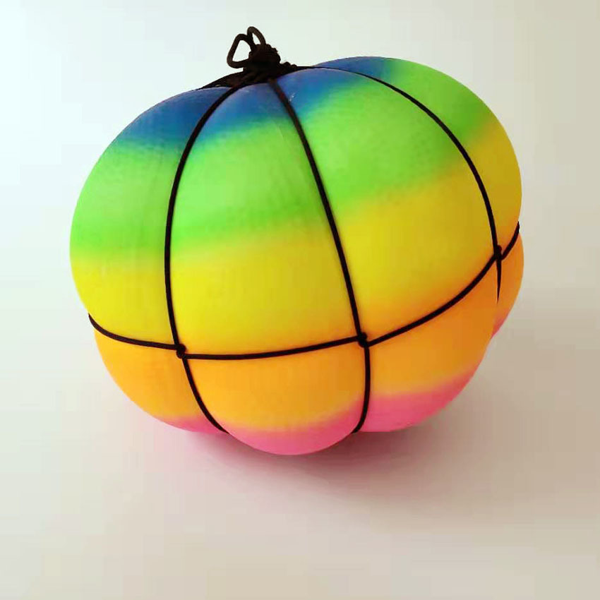 健身甩甩南瓜球广场大妈健身球地摊热卖网红甩甩球儿童健身手甩球