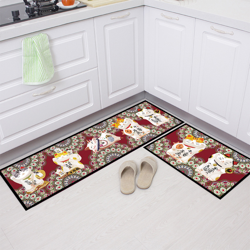 Factory Wholesale Kitchen Floor Mat Bathroom Door Mat Kitchen Pad Bathroom Absorbent Door Mat