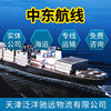 国际海运货运 亚马逊海运专线 货运代理服务天津港到中东跨境专线