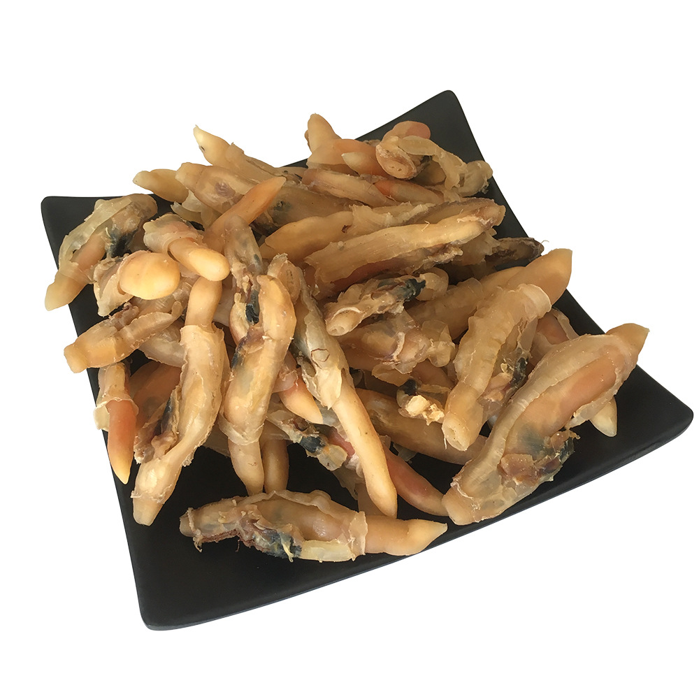 蛏子干大蛏干海蛏子肉海鲜干货渔民自晒500g散装水产