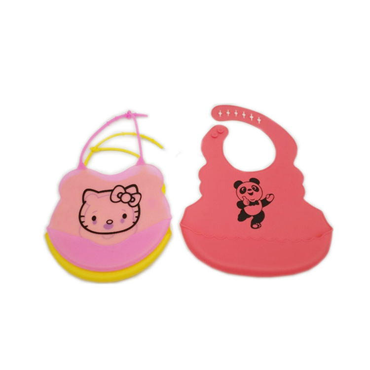 硅胶口水兜婴儿立体兜母婴用品防水耐脏宝宝吃饭围嘴围兜定制批发