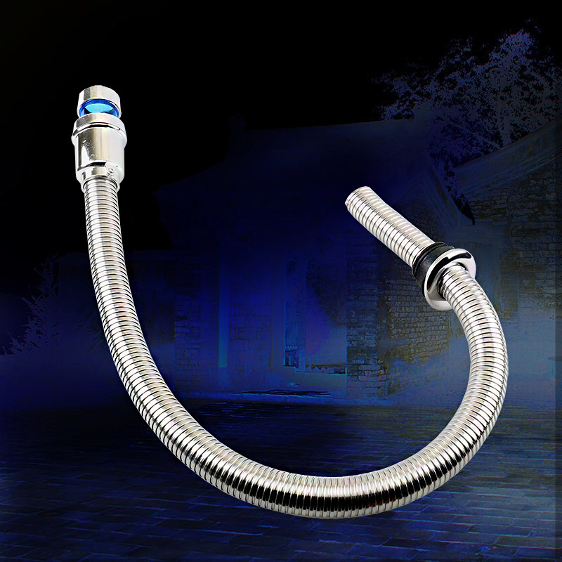 洗脸盆不锈钢防臭下水软管 软管出水管 s弯管排水管 防臭下水软管