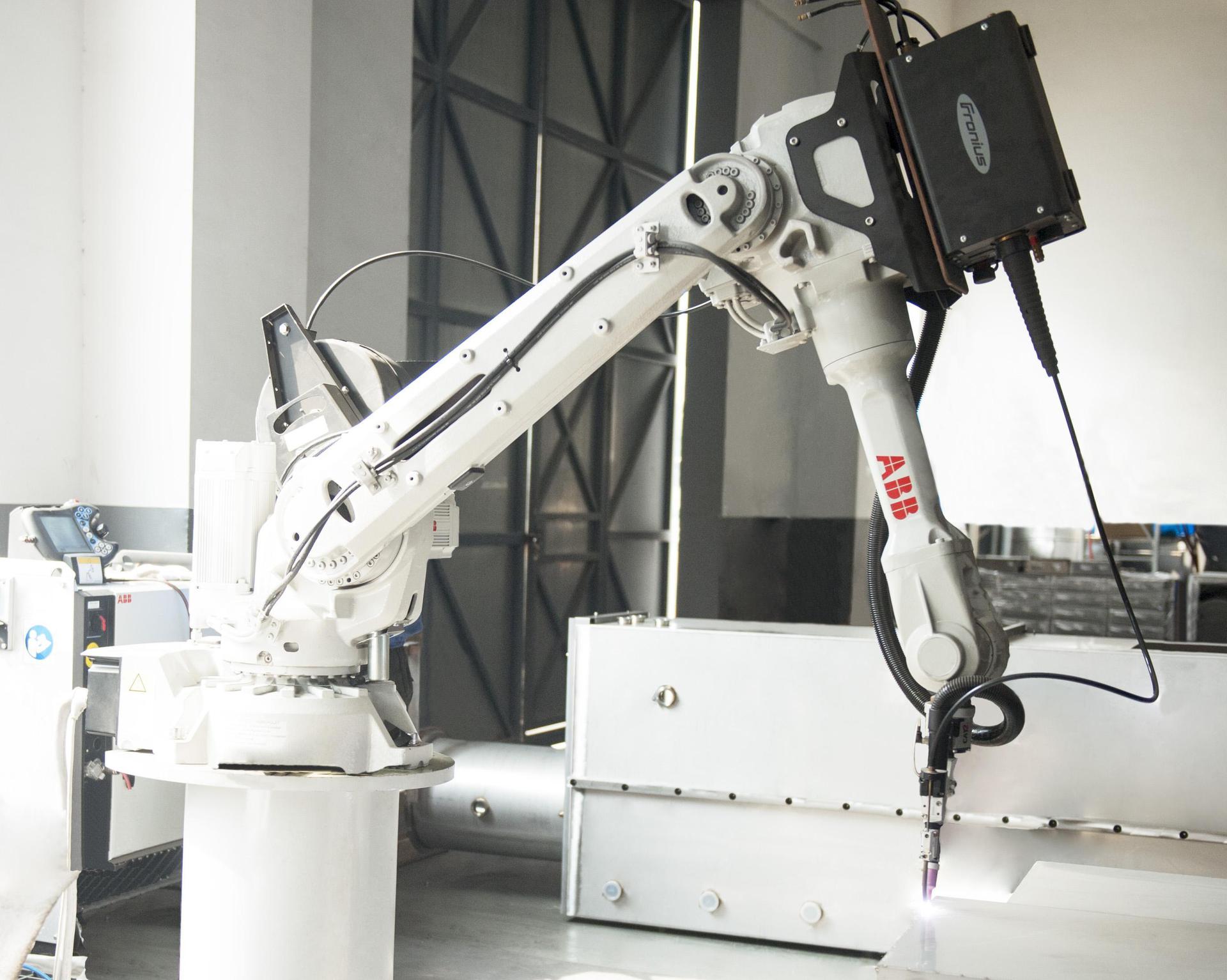 abb焊接机器人苏州上海机器人焊接机械手机械臂焊接房