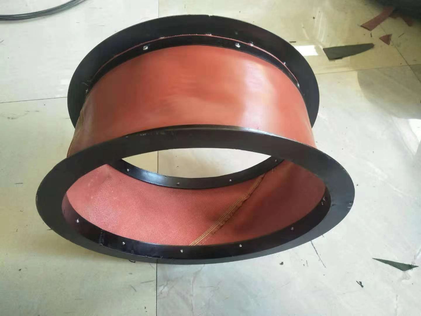 耐高温橡胶软连接 硅胶布耐高温软连接 帆布软连接