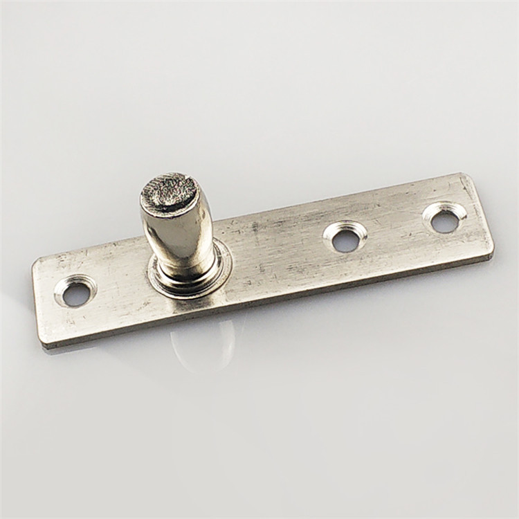 不锈钢转轴配件 固定合页360度门轴 天地旋转滑入式上下木门门轴