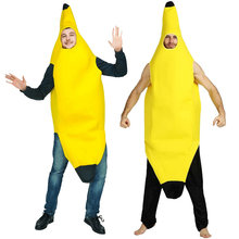 跨境专供Halloween万圣节服装成人香蕉服装舞台演出服装表演服饰