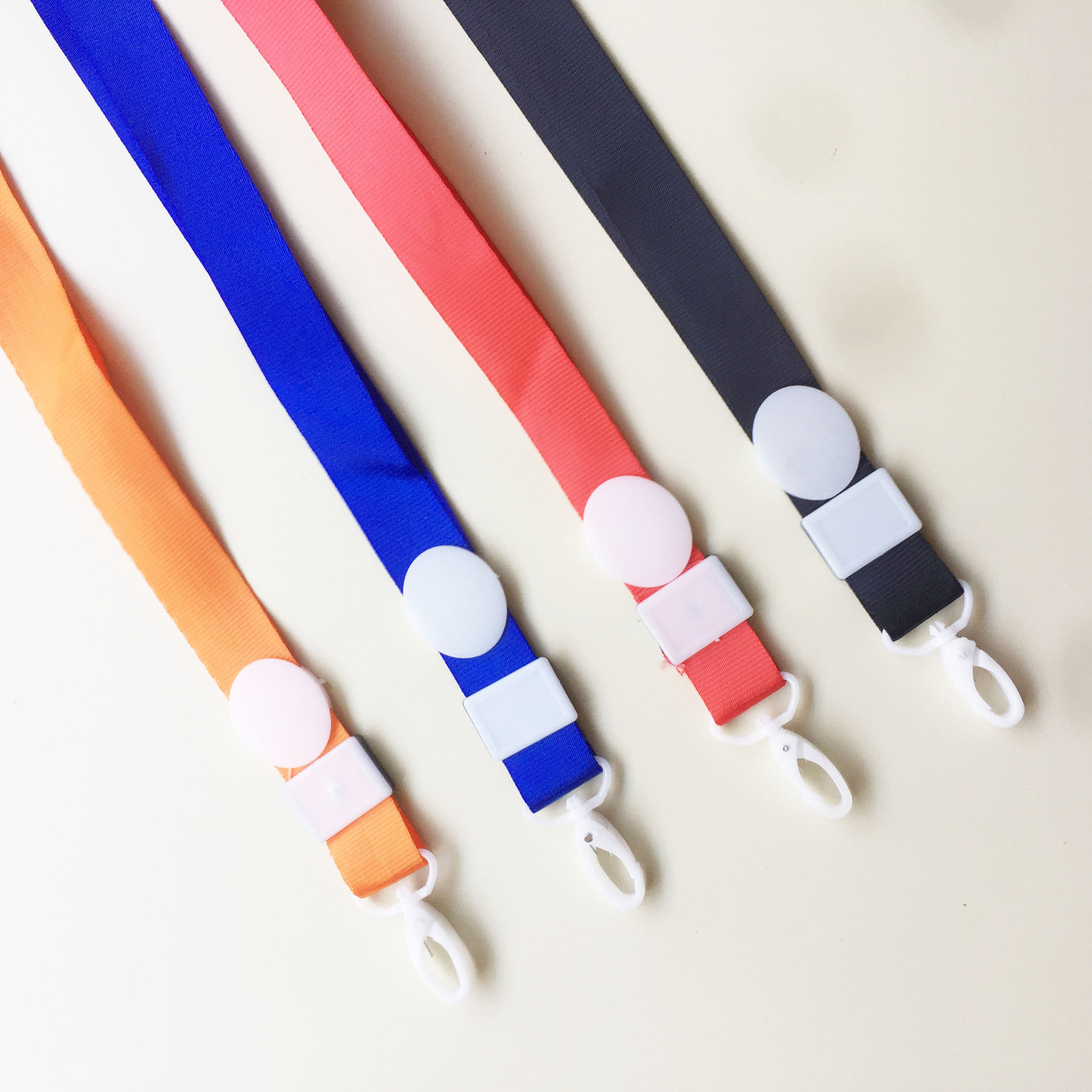 定制2cm宽展会挂绳胸牌工作牌挂绳证件厂牌绳员工胸卡工作证挂绳