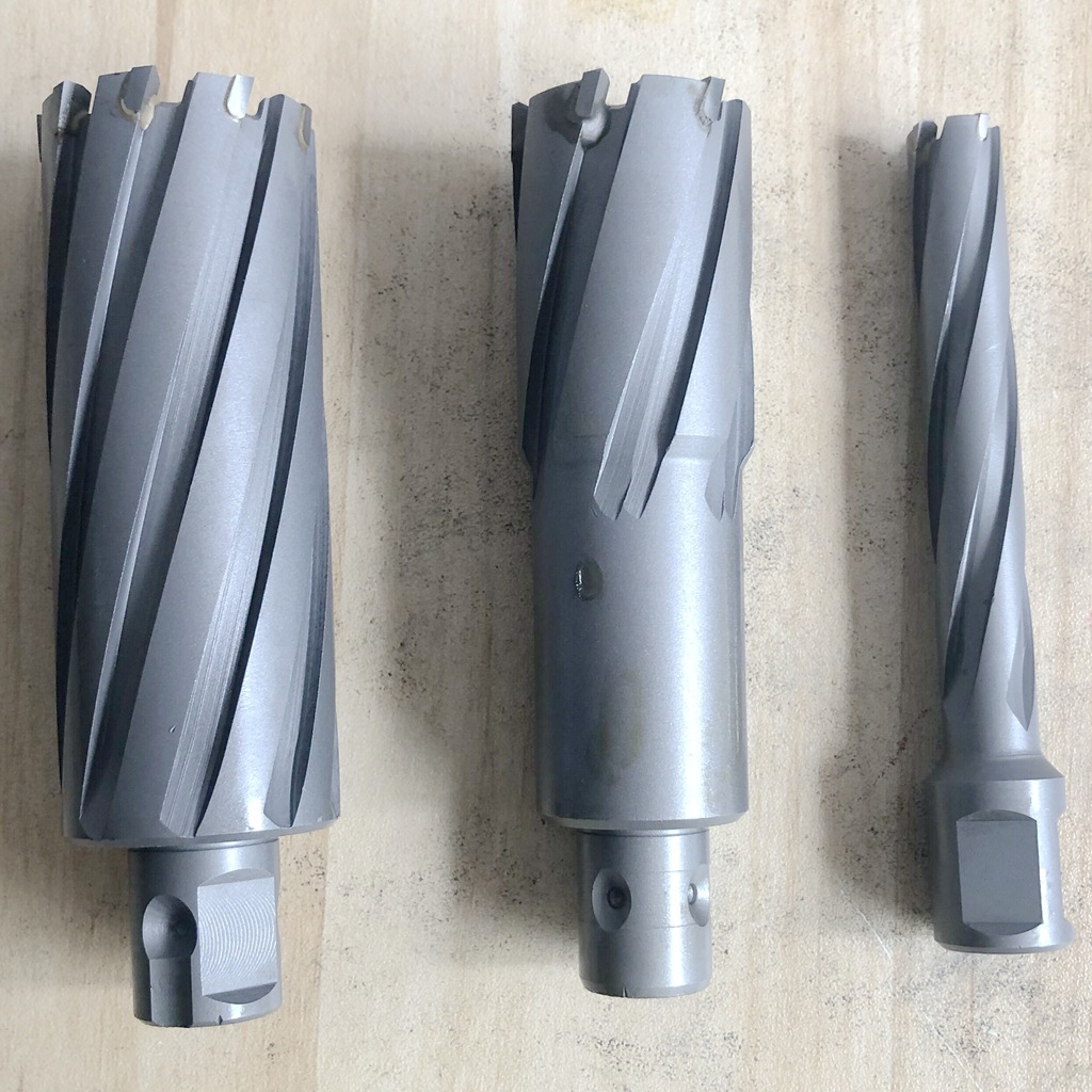 加长型安卡空心钻头取芯钻头开孔器钢板磁力钻钻头14-60*75mm切深