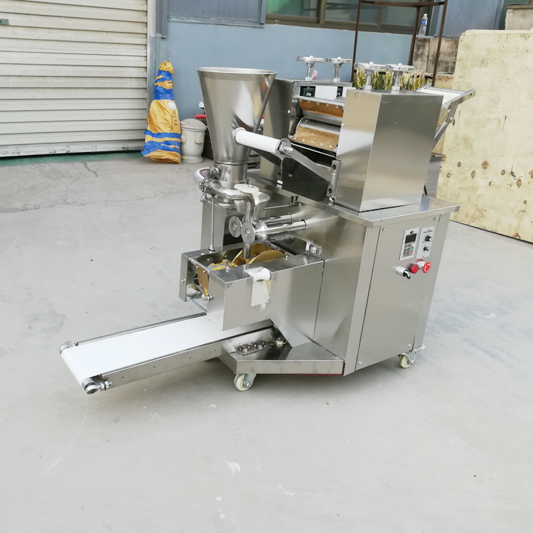 新型水饺机商用全自动速冻水饺机器仿手工包饺子机器不锈钢锅贴机