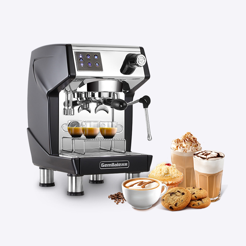 格米莱crm3200d意式商用咖啡机现磨浓缩半自动奶茶咖啡店专业全套