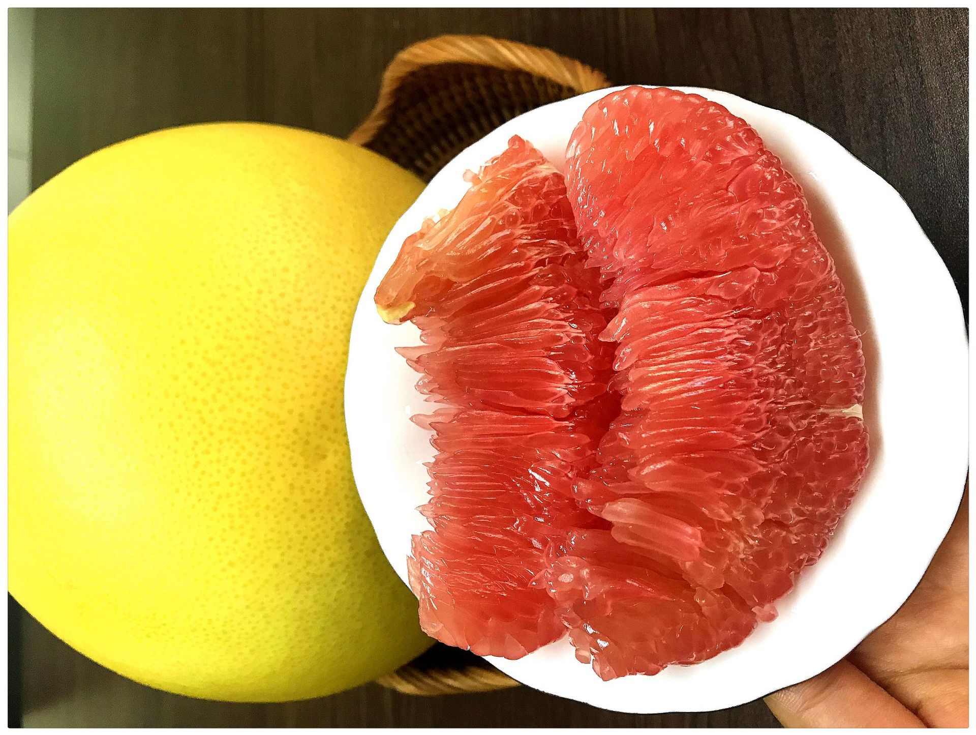 (停发)平和红心蜜柚5斤福建琯溪蜜柚红肉柚子新鲜水果批发一件