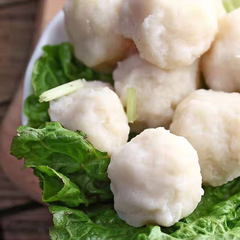 潮汕墨斗丸达濠花枝丸汕头墨鱼丸麻辣烫串串火锅食材丸子批发250g