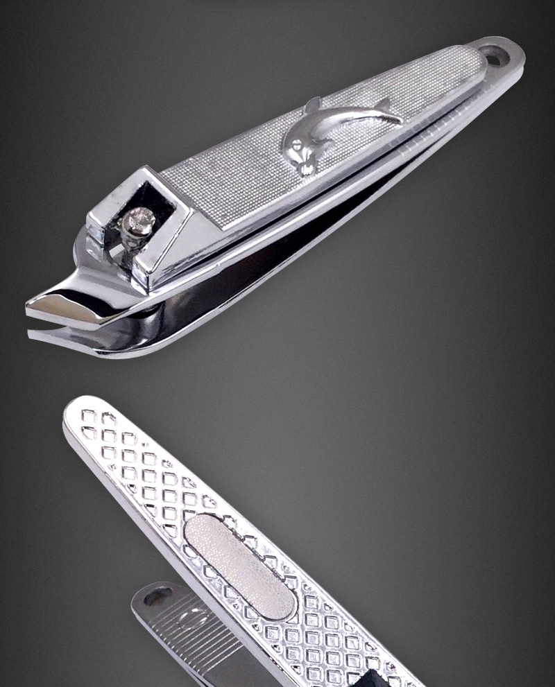 金达日美指甲钳美甲修甲刀指甲刀斜口趾甲指甲剪带锉刀批发650h