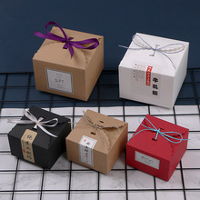 小方盒创意纸盒包装翻盖礼物盒方形首饰盒精美时尚礼品盒定做