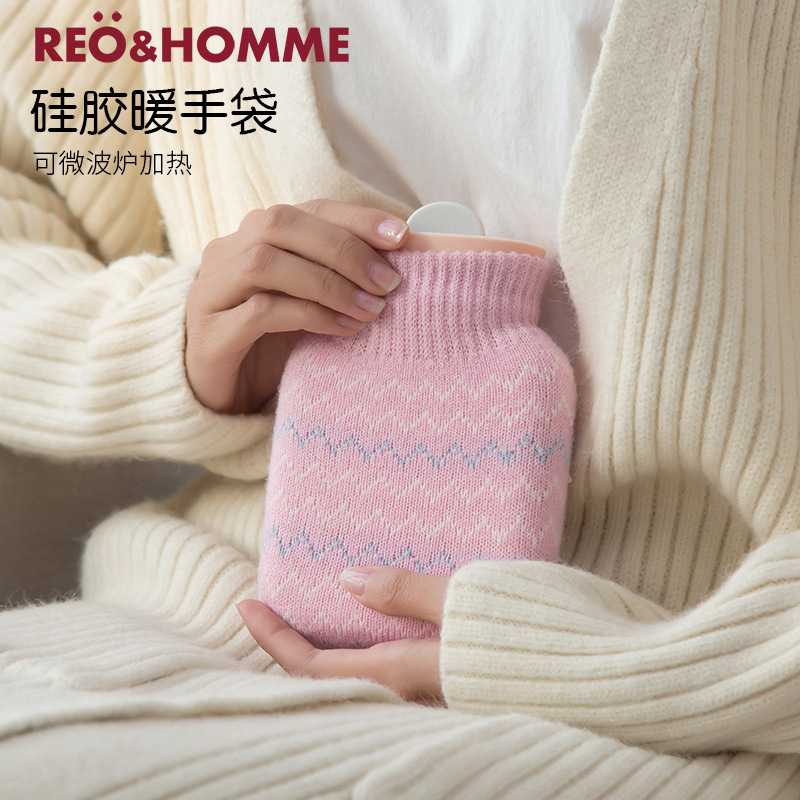 硅胶热水袋注水暖手宝暖水袋迷你暖宝宝暖宫随身灌水暖手袋送礼物