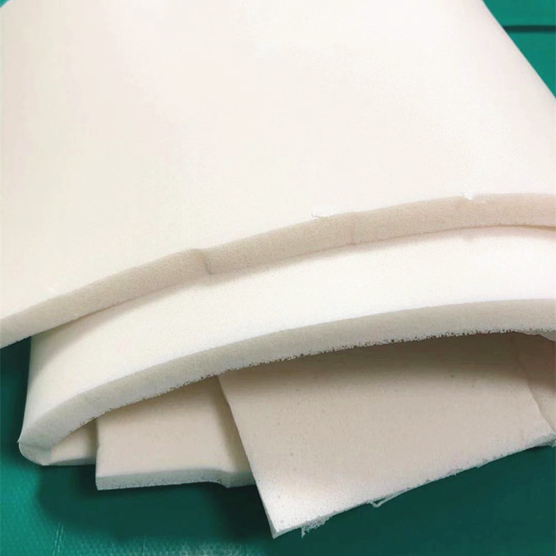 厂家乳胶天然海绵 水洗干式白色乳胶卷材 床垫填充材料裥棉用乳胶