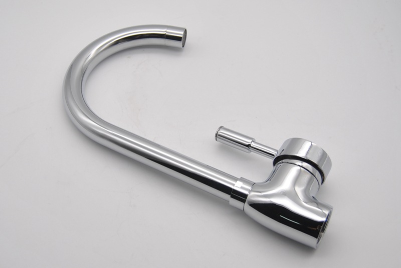 厨房水龙头全铜体尖三通卫浴厂家水槽菜盆龙头批发单孔冷热水龙头