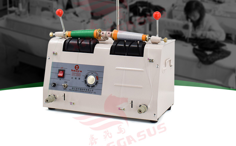 厂家直销xp分线机缝纫线绣花线大分小双头防断线带·计时分线机