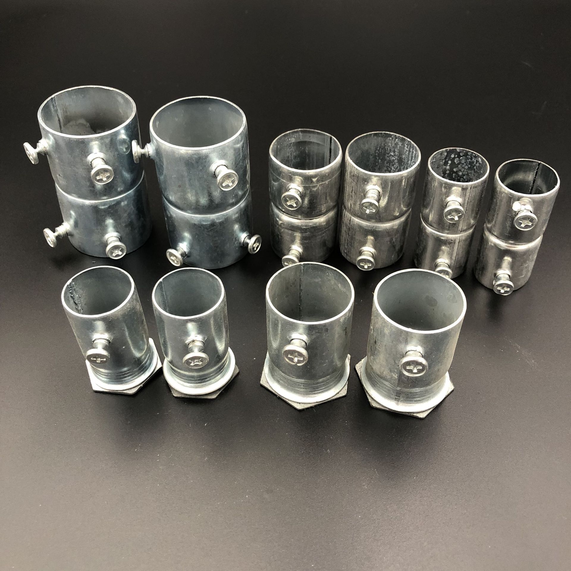 kbg/jdg镀锌线管直接 16 20 25 32铁穿线管对接接头 铁管直接配件