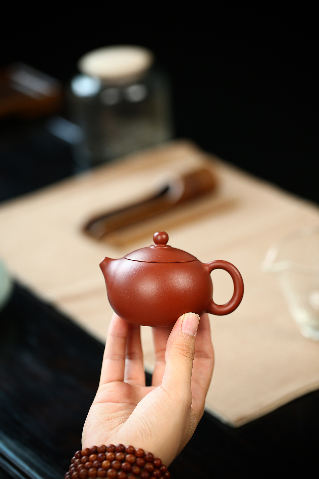 宜兴紫砂壶原矿大红袍小品光西施壶批发特价名家手工茶具一件代发