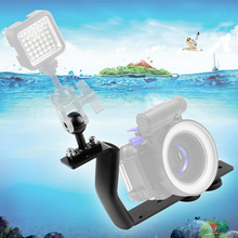 单反数码相机通用 Z型潜水摄影支架 单手持支架 简易相机托盘支架