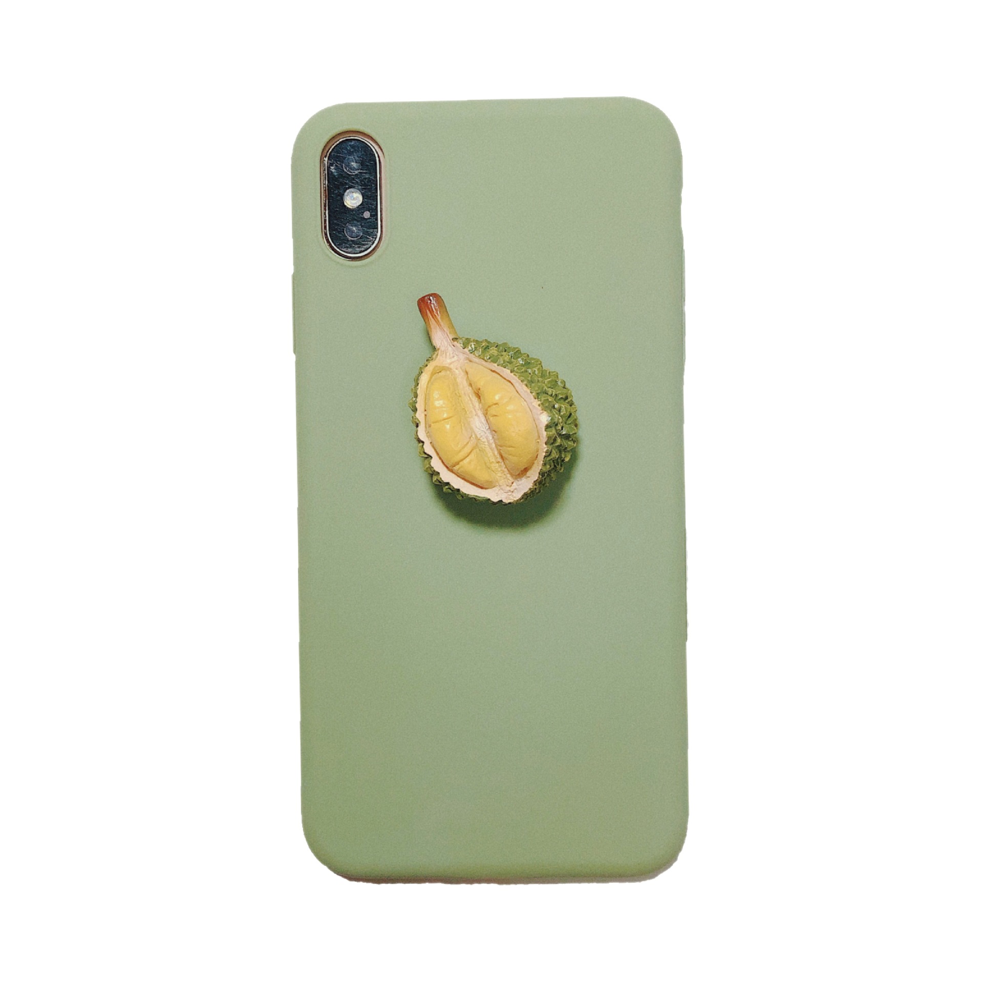 立体牛油果榴莲适用iphone7plus手机壳华为p30/oppo/vivo保护套