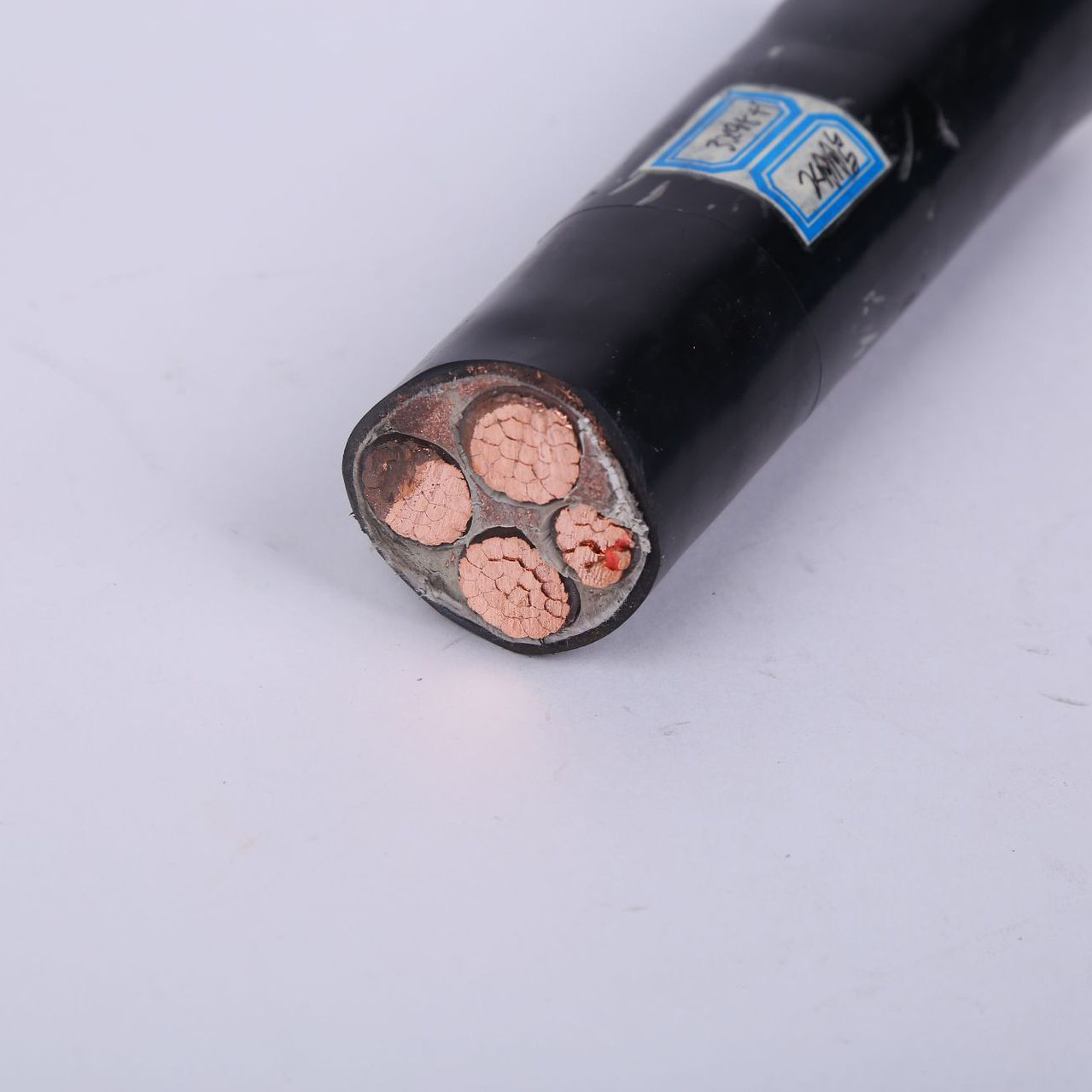 厂家直销九辉铜缆3×95 1 低电阻纯铜线芯油浸纸绝缘电力电缆