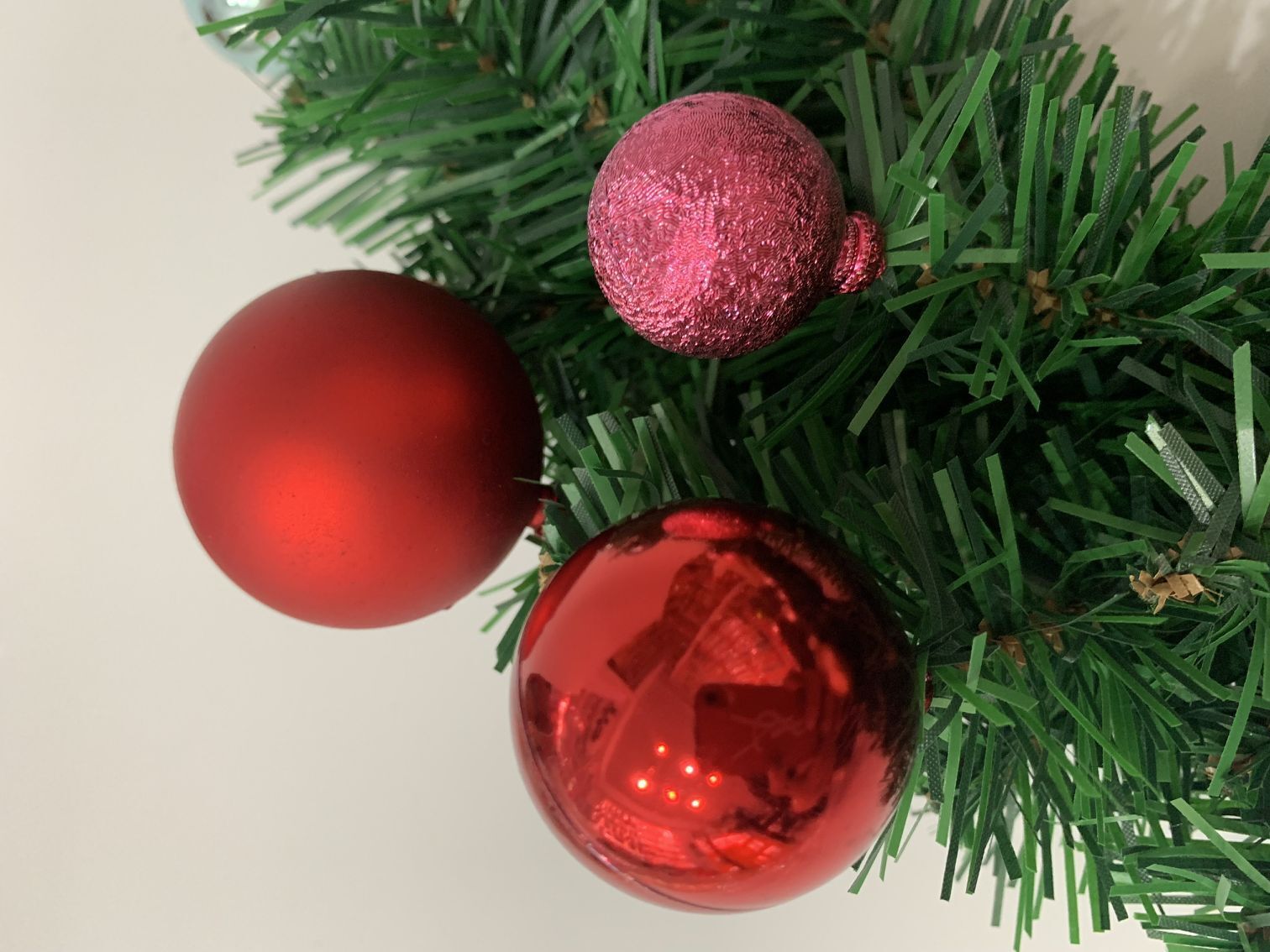 铭硕3公分4公分5cm套装球塑料球电镀球红色圣诞球金色球工厂球