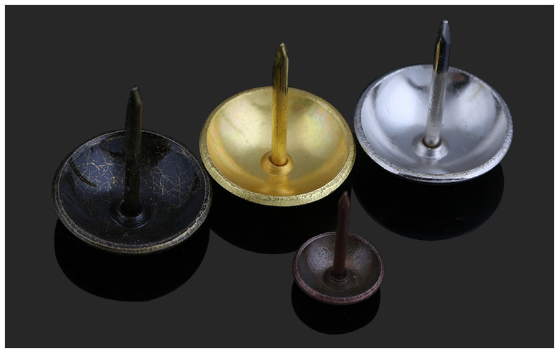 泡钉 青古铜钉 复古家俱装饰钉子 古铜图钉 金色/红古大头钉11-30