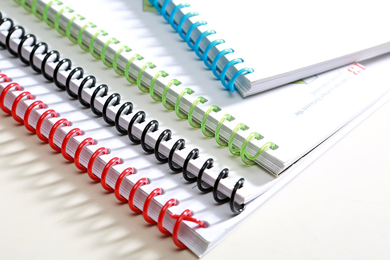 pvc塑料环胶线圈笔记本装订线圈活页书圈活页装订条活页塑料圈