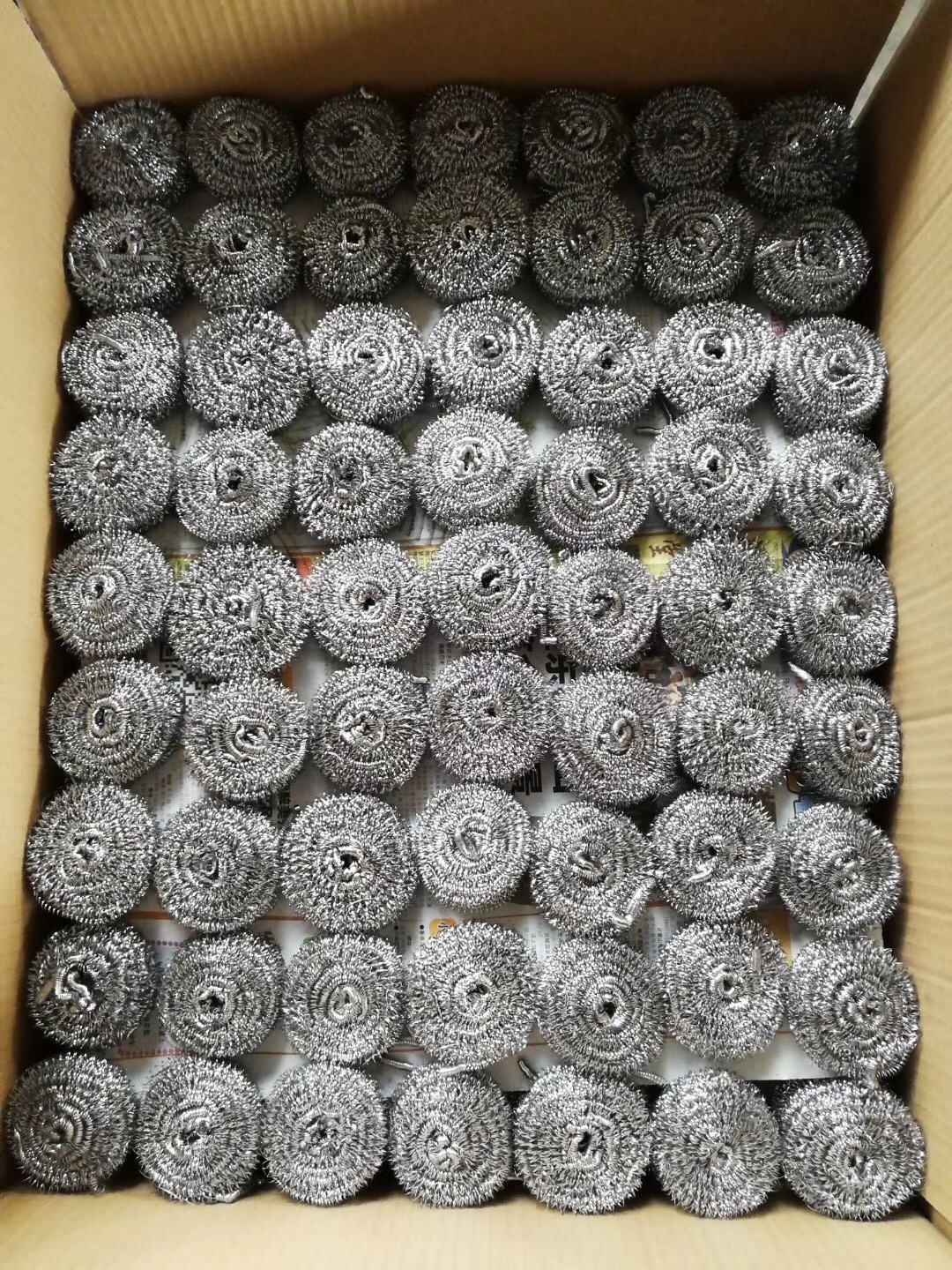 2019新品6个装钢丝球 批发球日用百货家务用具清洁球洗碗刷锅刷子